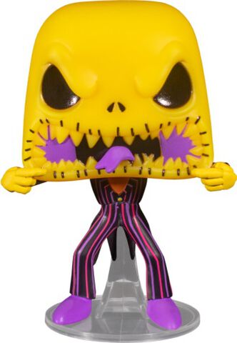 Figurine Funko Pop! N°808 - L'etrange Noel De Mr Jack - Scary Face Jack(blklt)